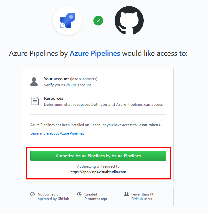 Authorize Azure Pipelines